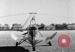 Image of Views of Cierva C30 Autogiro (G-ACIO)  Philadelphia Pennsylvania USA, 1935, second 12 stock footage video 65675072925