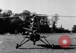 Image of Views of Cierva C30 Autogiro (G-ACIO)  Philadelphia Pennsylvania USA, 1935, second 15 stock footage video 65675072925