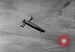 Image of Views of Cierva C30 Autogiro (G-ACIO)  Philadelphia Pennsylvania USA, 1935, second 50 stock footage video 65675072925