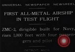 Image of ZMC-2 airship Detroit Michigan USA, 1929, second 1 stock footage video 65675072929