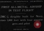 Image of ZMC-2 airship Detroit Michigan USA, 1929, second 5 stock footage video 65675072929