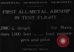 Image of ZMC-2 airship Detroit Michigan USA, 1929, second 10 stock footage video 65675072929