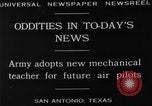 Image of Pilot training San Antonio Texas USA, 1929, second 6 stock footage video 65675072931