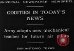 Image of Pilot training San Antonio Texas USA, 1929, second 8 stock footage video 65675072931