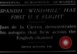 Image vol d'autogyres Bryn Athyn Pennsylvania USA, 1929, de la seconde 4 séquences d'archives historiques vidéo 65675072932