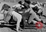 Immagine di Pratica di gioco del calcio San Francisco California USA, 1929, secondo 47 filmato di repertorio 65675072933