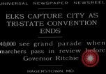 Immagine di Grand Parade Hagerstown Maryland USA, 1929, secondo 3 filmato di repertorio 65675072934