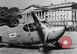 Image of aerobile autogiro demonstration at National Mall Washington DC USA, 1936, second 10 stock footage video 65675072939
