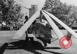 Image of aerobile autogiro demonstration at National Mall Washington DC USA, 1936, second 20 stock footage video 65675072939