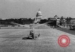 Image of aerobile autogiro demonstration at National Mall Washington DC USA, 1936, second 40 stock footage video 65675072939