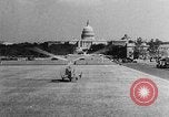 Image of aerobile autogiro demonstration at National Mall Washington DC USA, 1936, second 41 stock footage video 65675072939