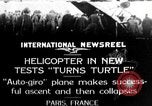 Immagine di Si è schiantato sbarco Parigi Francia, 1928, secondo 1 filmato di repertorio 65675072945
