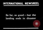 Immagine di Si è schiantato sbarco Parigi Francia, 1928, secondo 36 filmato di repertorio 65675072945