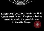 Image of Kellett autogyro United States USA, 1928, second 4 stock footage video 65675072946