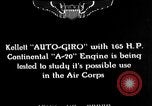 Image of Kellett autogyro United States USA, 1928, second 9 stock footage video 65675072946
