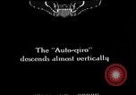 Image of Kellett autogyro United States USA, 1928, second 54 stock footage video 65675072946