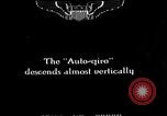 Image of Kellett autogyro United States USA, 1928, second 55 stock footage video 65675072946