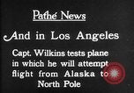 Image of aircraft testing Los Angeles California USA, 1928, second 14 stock footage video 65675072947