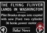 Image of aircraft landing Washington DC USA, 1928, second 1 stock footage video 65675072948