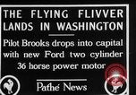 Image of aircraft landing Washington DC USA, 1928, second 3 stock footage video 65675072948