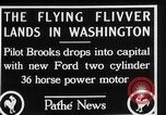 Image of aircraft landing Washington DC USA, 1928, second 4 stock footage video 65675072948