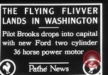 Image of aircraft landing Washington DC USA, 1928, second 5 stock footage video 65675072948