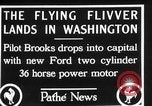 Image of aircraft landing Washington DC USA, 1928, second 8 stock footage video 65675072948