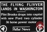 Image of aircraft landing Washington DC USA, 1928, second 11 stock footage video 65675072948