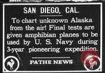 Image of amphibian aircraft San Diego California USA, 1928, second 1 stock footage video 65675072949
