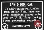Image of amphibian aircraft San Diego California USA, 1928, second 7 stock footage video 65675072949