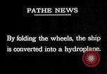 Image of amphibian aircraft San Diego California USA, 1928, second 47 stock footage video 65675072949