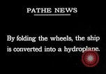 Image of amphibian aircraft San Diego California USA, 1928, second 51 stock footage video 65675072949