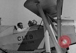 Image of biplane landing United States USA, 1928, second 20 stock footage video 65675072950