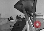 Image of biplane landing United States USA, 1928, second 21 stock footage video 65675072950