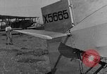 Image of biplane landing United States USA, 1928, second 23 stock footage video 65675072950