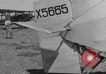 Image of biplane landing United States USA, 1928, second 27 stock footage video 65675072950