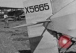 Image of biplane landing United States USA, 1928, second 28 stock footage video 65675072950
