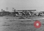 Image of biplane landing United States USA, 1928, second 29 stock footage video 65675072950