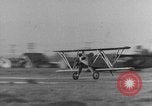 Image of biplane landing United States USA, 1928, second 30 stock footage video 65675072950
