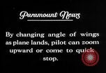 Image of biplane landing United States USA, 1928, second 41 stock footage video 65675072950