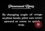 Image of biplane landing United States USA, 1928, second 42 stock footage video 65675072950