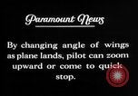 Image of biplane landing United States USA, 1928, second 43 stock footage video 65675072950