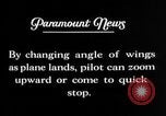 Image of biplane landing United States USA, 1928, second 47 stock footage video 65675072950