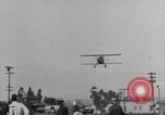 Image of biplane landing United States USA, 1928, second 49 stock footage video 65675072950