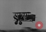 Image of biplane landing United States USA, 1928, second 58 stock footage video 65675072950