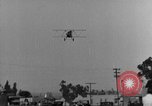 Image of biplane landing United States USA, 1928, second 61 stock footage video 65675072950