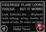 Image of biplane Los Angeles California USA, 1928, second 3 stock footage video 65675072951