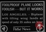 Image of biplane Los Angeles California USA, 1928, second 4 stock footage video 65675072951