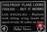 Image of biplane Los Angeles California USA, 1928, second 6 stock footage video 65675072951