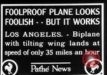Image of biplane Los Angeles California USA, 1928, second 12 stock footage video 65675072951